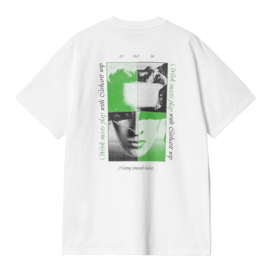 Carhartt Wip S/S Work & Play T-Shirt - White - Francis Concept