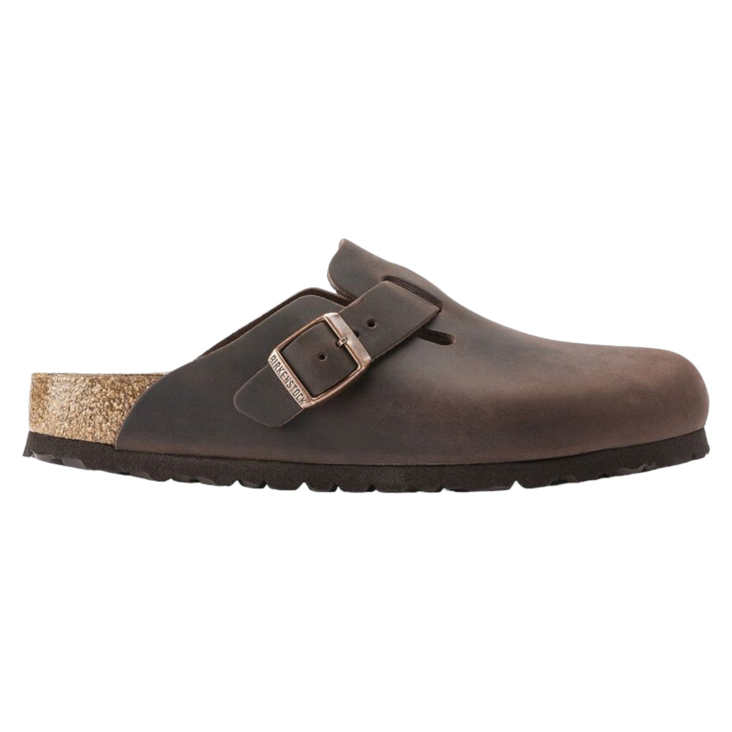 Sabot Birkenstock Boston Habana Oiled Leather - Scarpe di Birkenstock | Francis Concept
