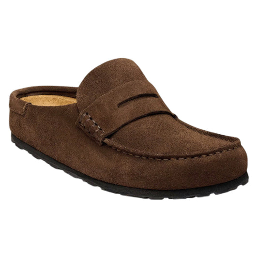 Sabot Birkenstock Naples Suede Leather - Wrapped Carafe-Francis Concept