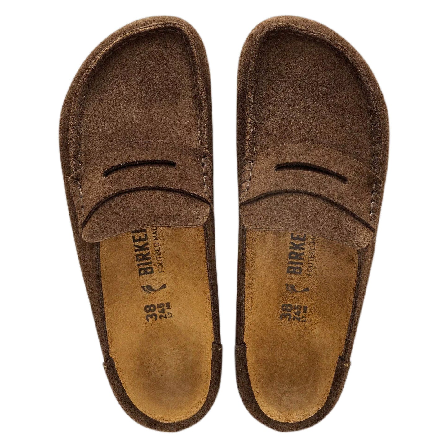 Sabot Birkenstock Naples Suede Leather - Wrapped Carafe-Francis Concept