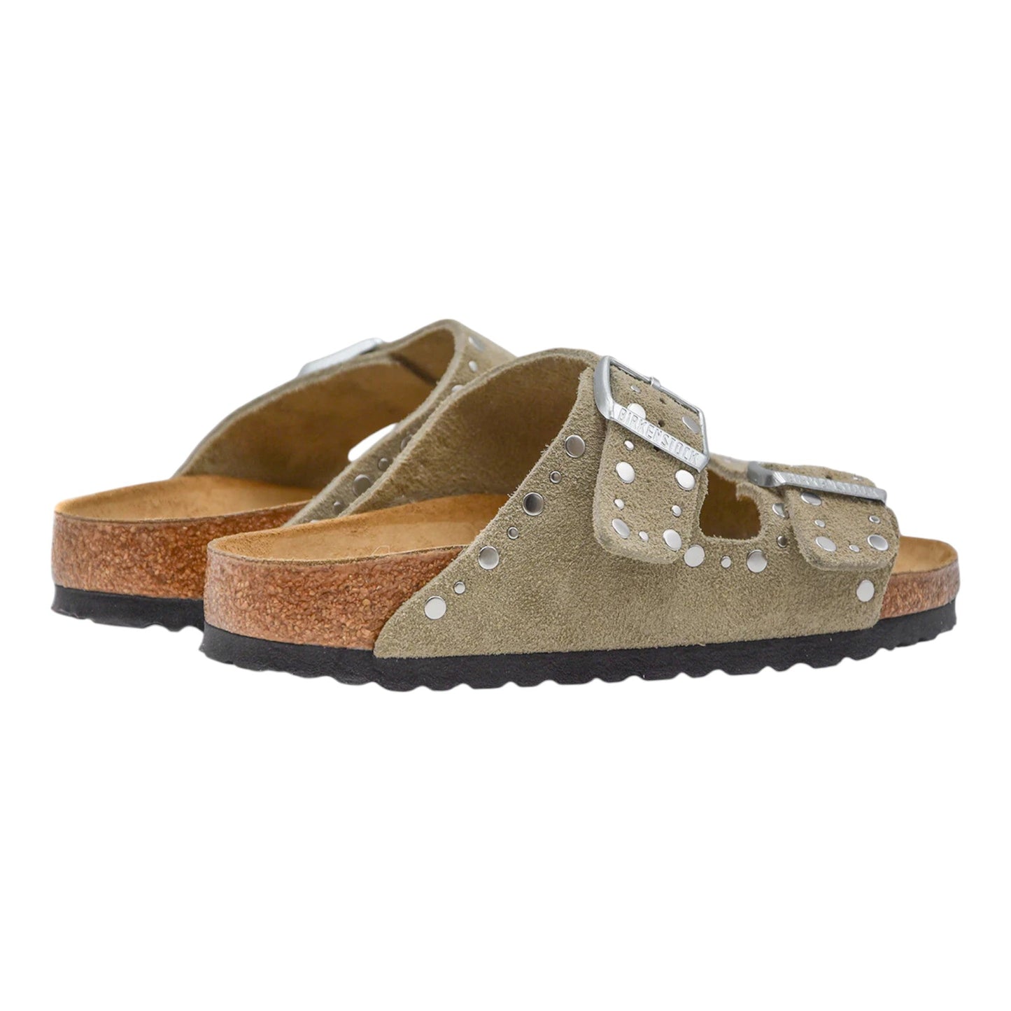 Sandali Birkenstock Arizona Rivet Border - Taupe-Francis Concept