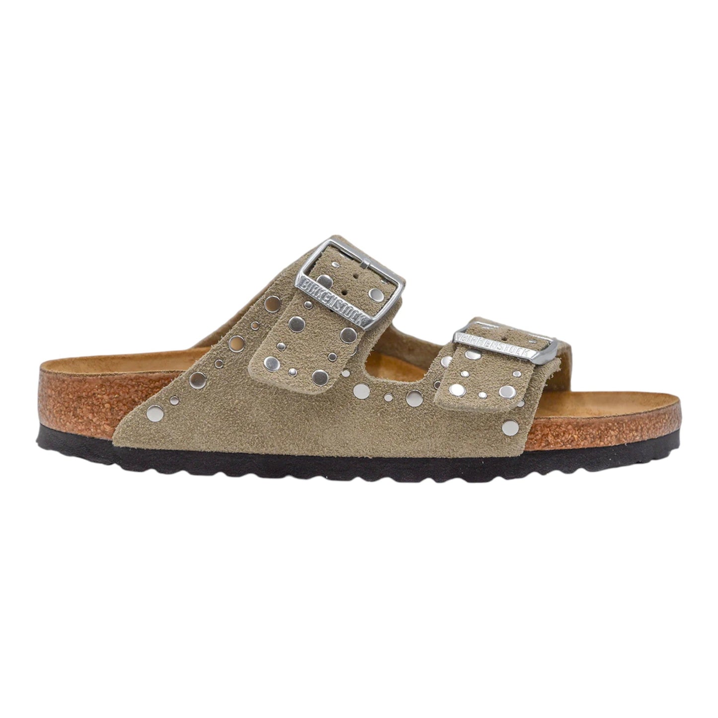 Sandali Birkenstock Arizona Rivet Border - Taupe-Francis Concept