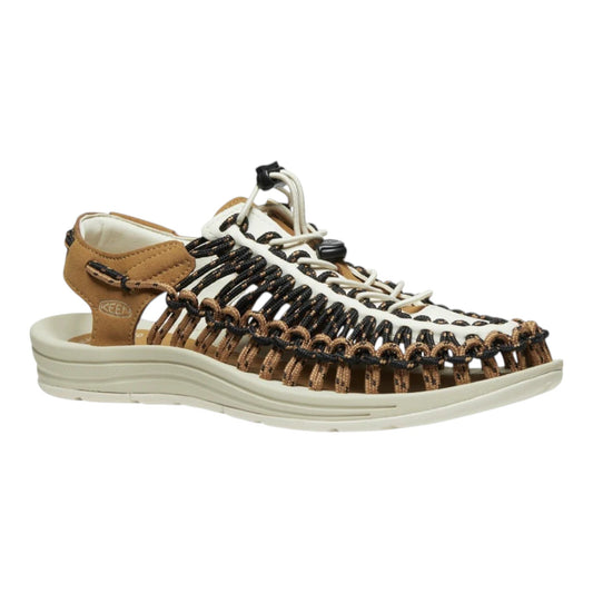 Sandali Da Uomo Keen Uneek Da Trekking - Black / Chipmunk - Scarpe di Keen | Francis Concept