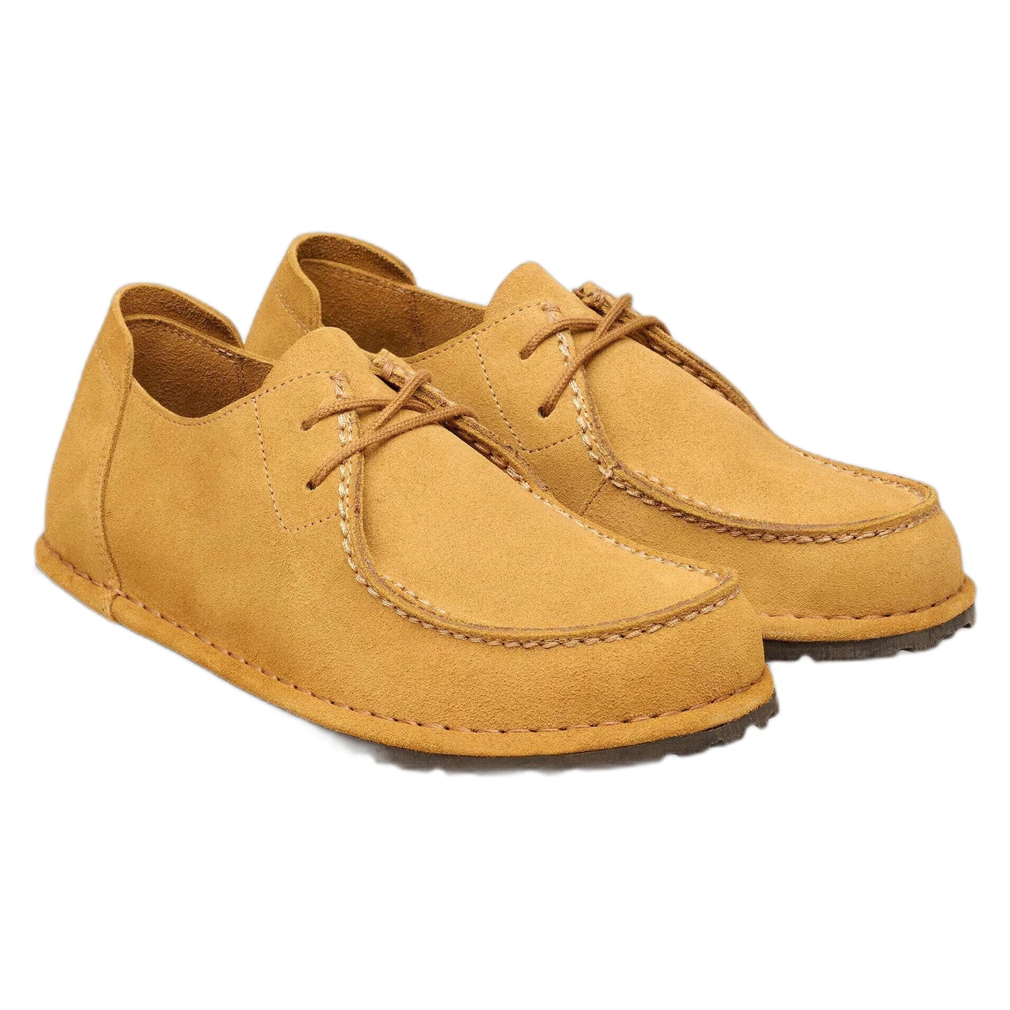 Scarpe Birkenstock Utti Lace Suede Leather - Cork Brown-Francis Concept