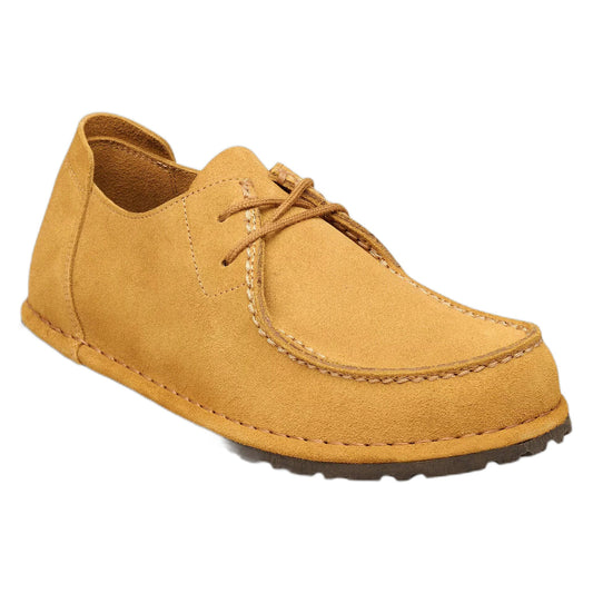 Scarpe Birkenstock Utti Lace Suede Leather - Cork Brown-Francis Concept