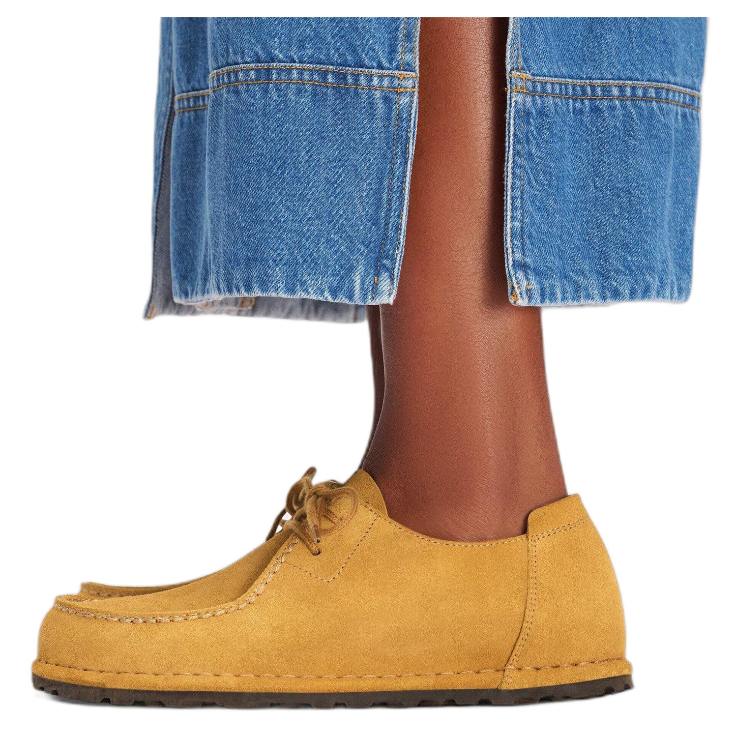 Scarpe Birkenstock Utti Lace Suede Leather - Cork Brown-Francis Concept