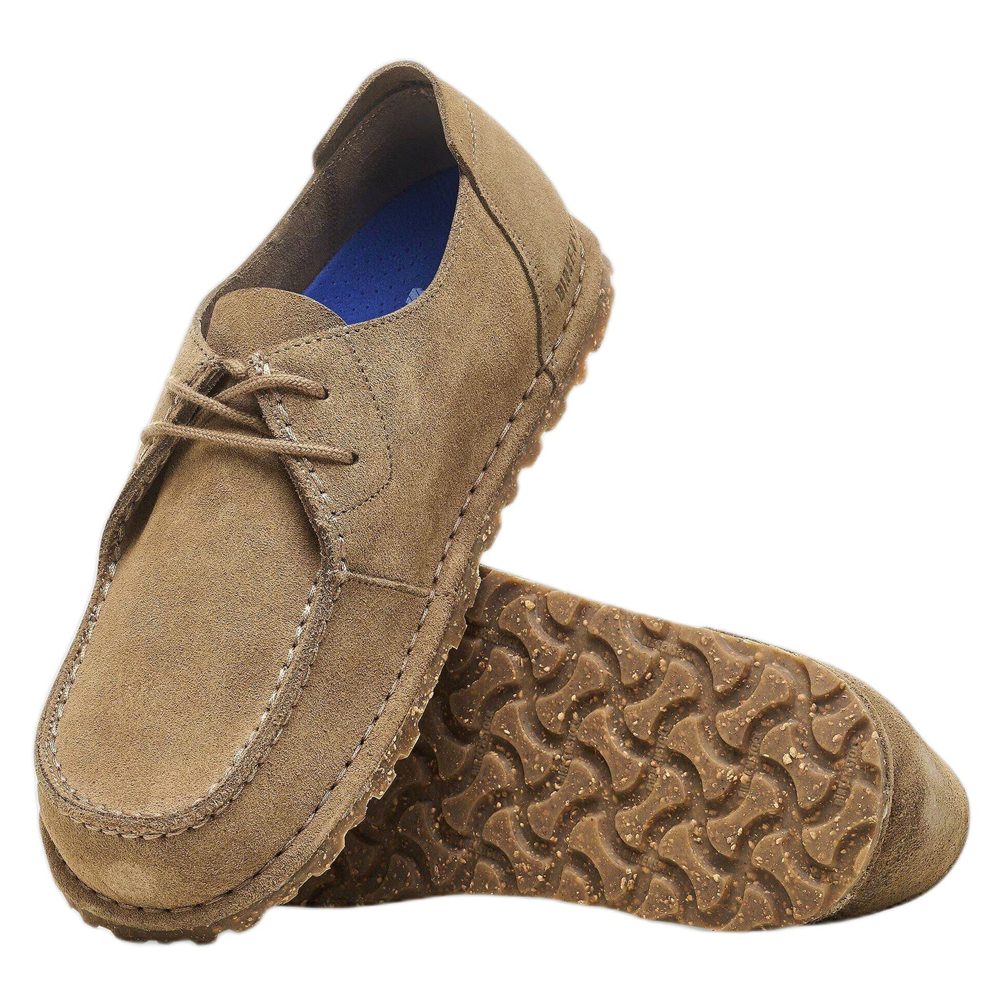 Scarpe Birkenstock Utti Lace Suede Leather - Gray Taupe-Francis Concept