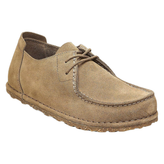 Scarpe Birkenstock Utti Lace Suede Leather - Gray Taupe-Francis Concept