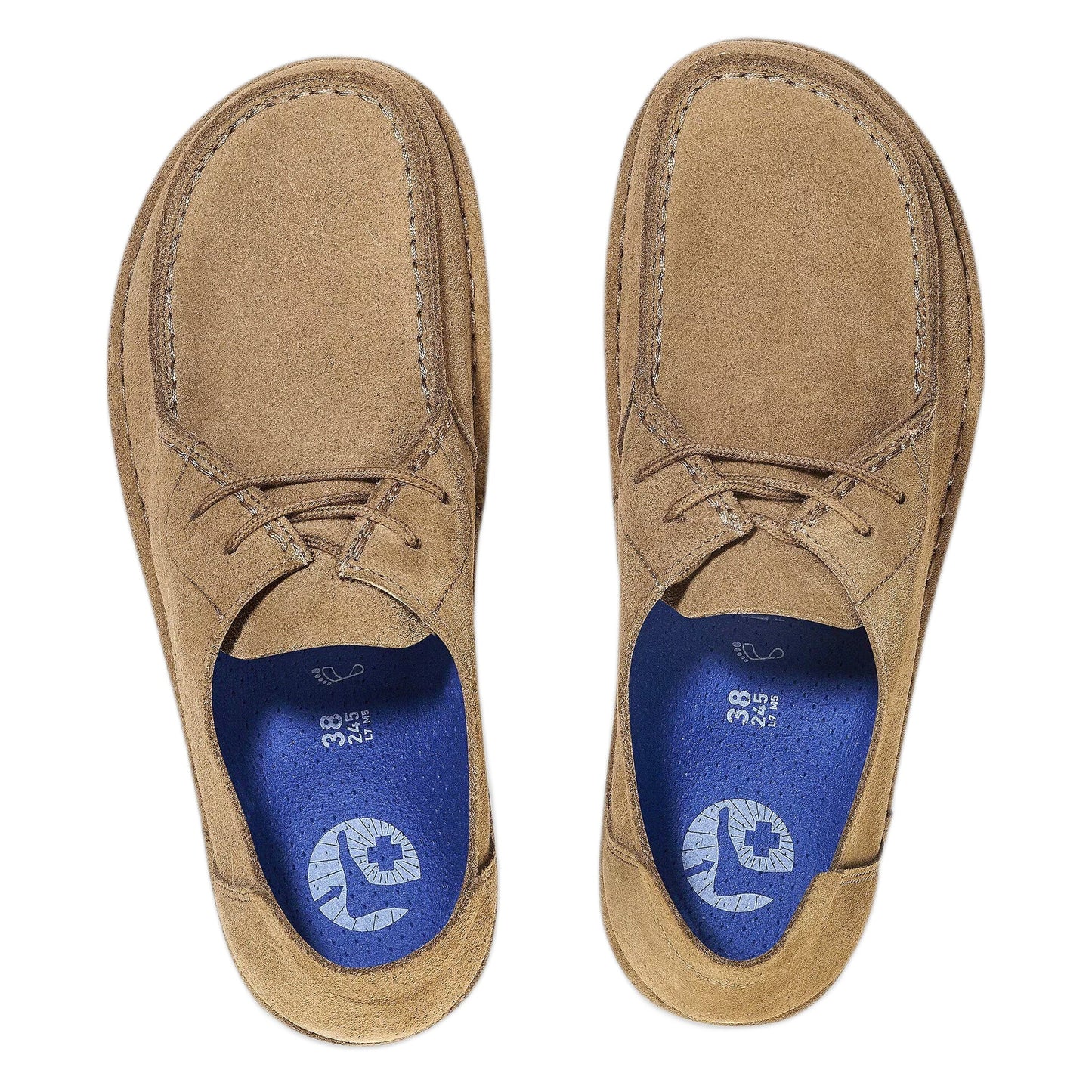 Scarpe Birkenstock Utti Lace Suede Leather - Gray Taupe-Francis Concept