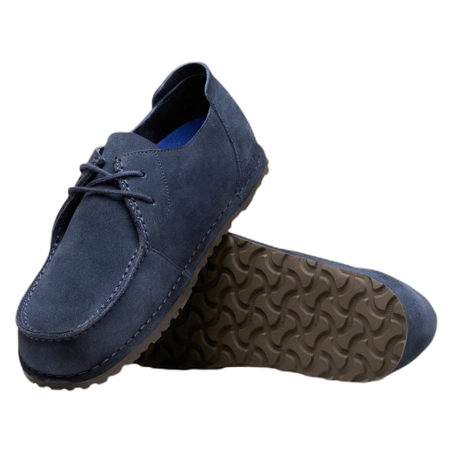 Scarpe Birkenstock Utti Lace Suede Leather - New Navy-Francis Concept