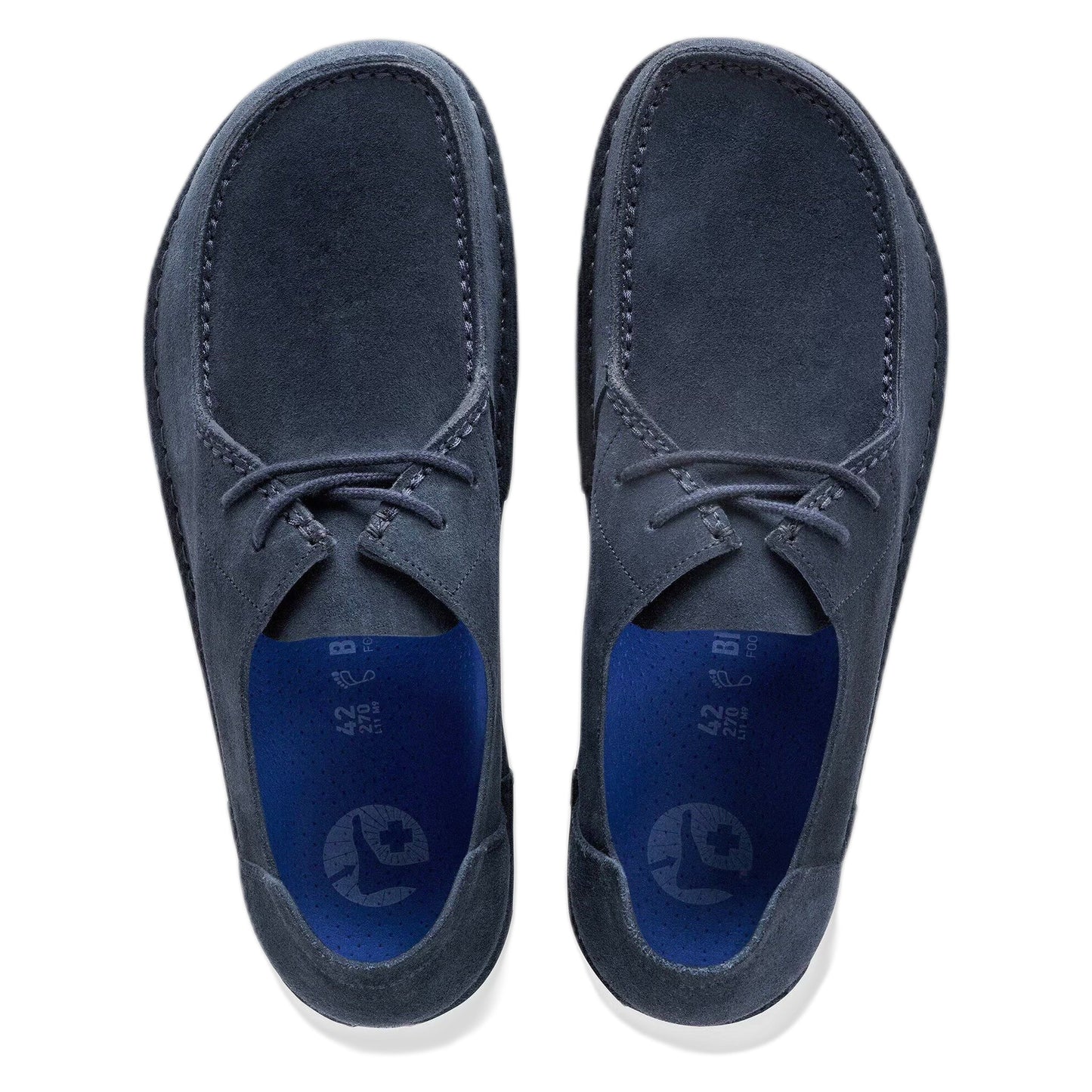 Scarpe Birkenstock Utti Lace Suede Leather - New Navy-Francis Concept