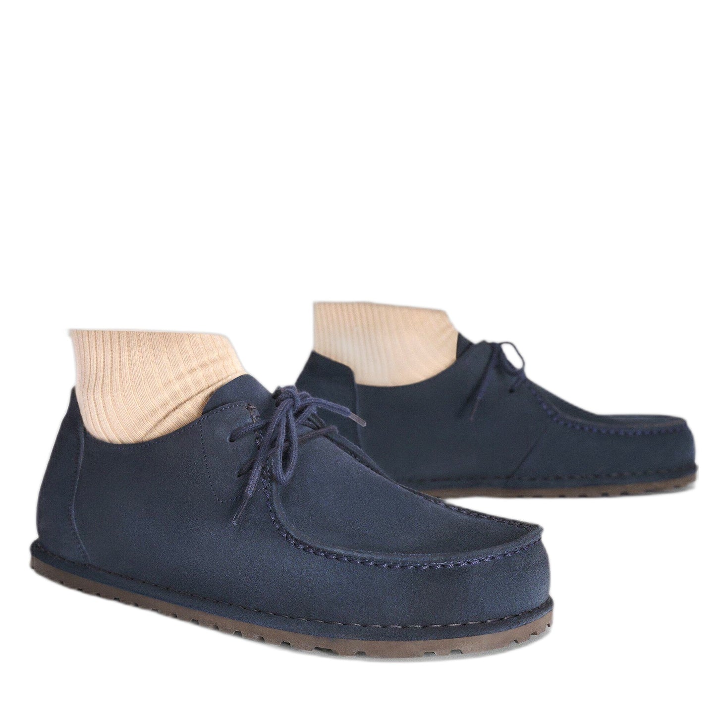 Scarpe Birkenstock Utti Lace Suede Leather - New Navy-Francis Concept