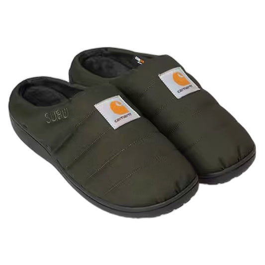 Scarpe Carhartt Wip X Subu Cordura Slippers - Olive - Scarpe di Carhartt Wip | Francis Concept