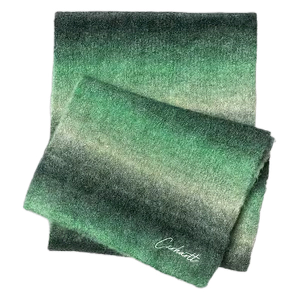 Sciarpa Carhartt Wip Tony Scarf Tony Stripe Jacquard - Dark Fir / Pale Olive - Sciarpe di Carhartt Wip | Francis Concept