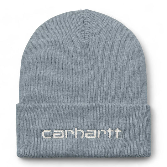 Carhartt Wip Script Beanie - Dove Grey / Wax