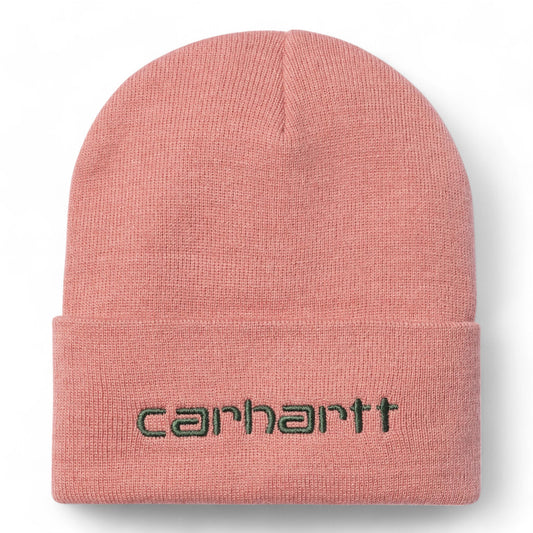 Carhartt Wip Script Beanie - Dusty Rose