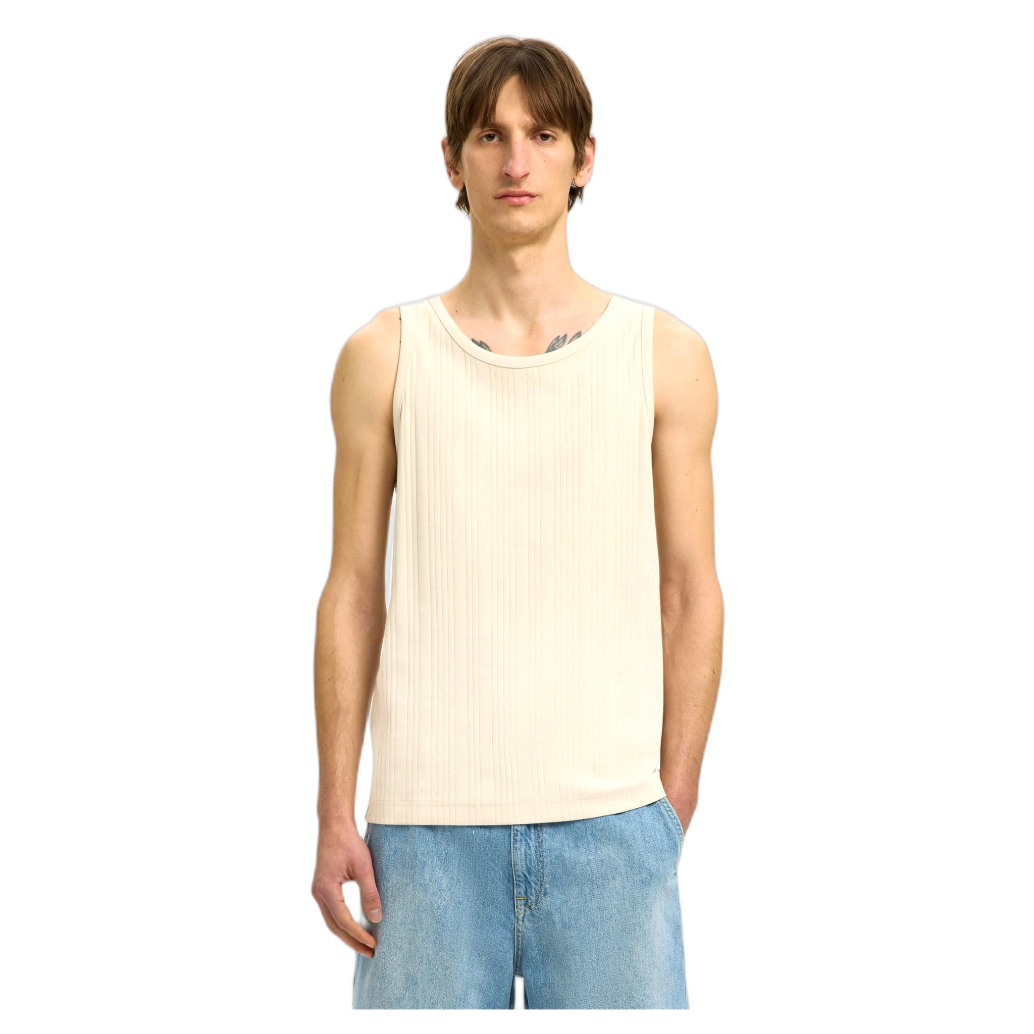 Selected Homme Andre Tank Top - Birch-Francis Concept