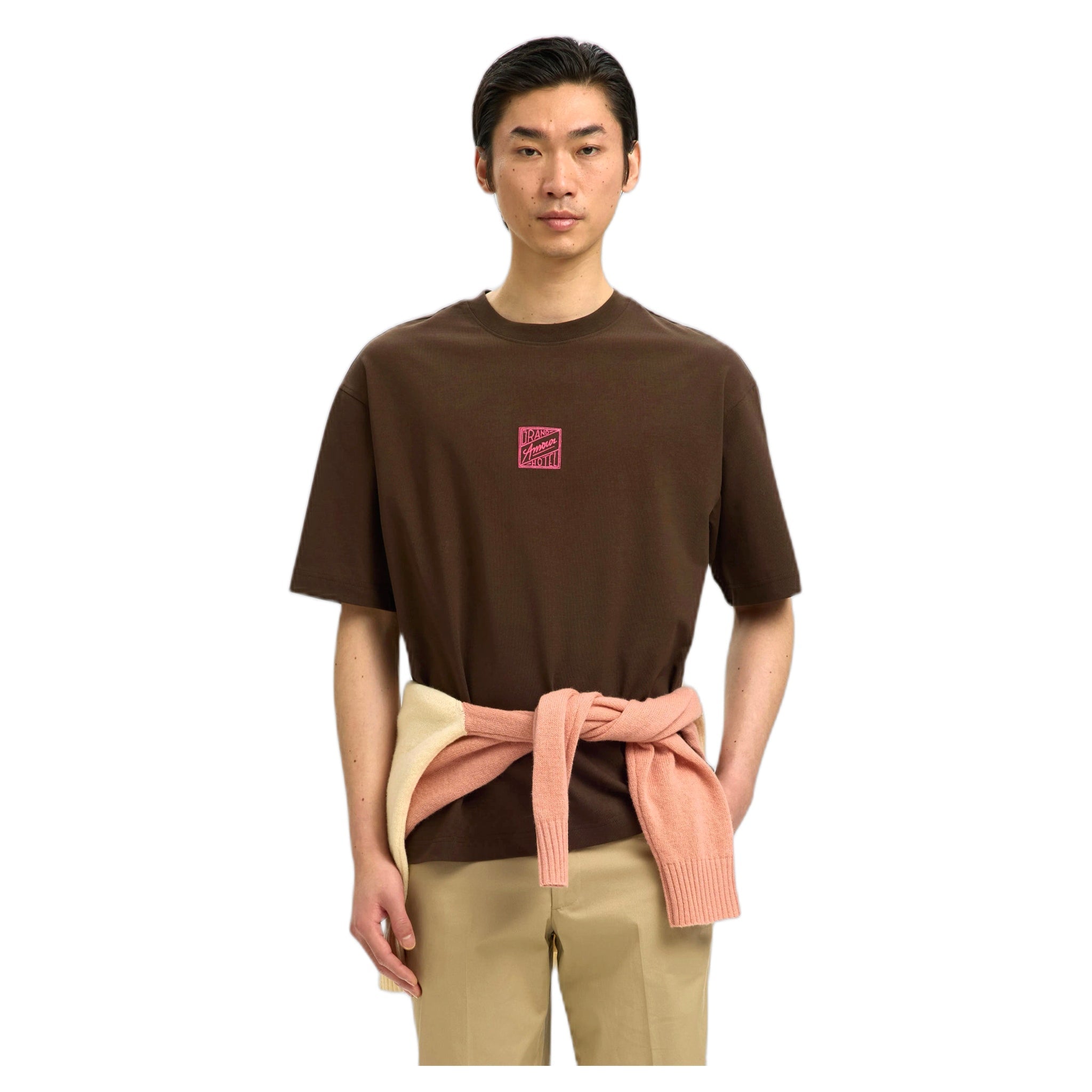 Selected Homme Relax Brock SS Tee Hotel Amour - Delicioso