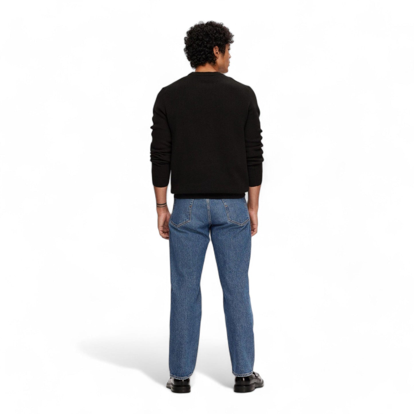 SELECTED HOMME SLHDANE LS KNIT STRUCTURE CREW NECK NOOS - Maglieria di Selected Homme | Francis Concept