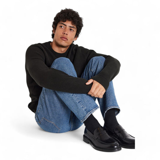 SELECTED HOMME SLHDANE LS KNIT STRUCTURE CREW NECK NOOS - Maglieria di Selected Homme | Francis Concept