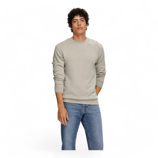 SELECTED HOMME SLHDANE LS KNIT STRUCTURE CREW NECK NOOS - Maglieria di Selected Homme | Francis Concept