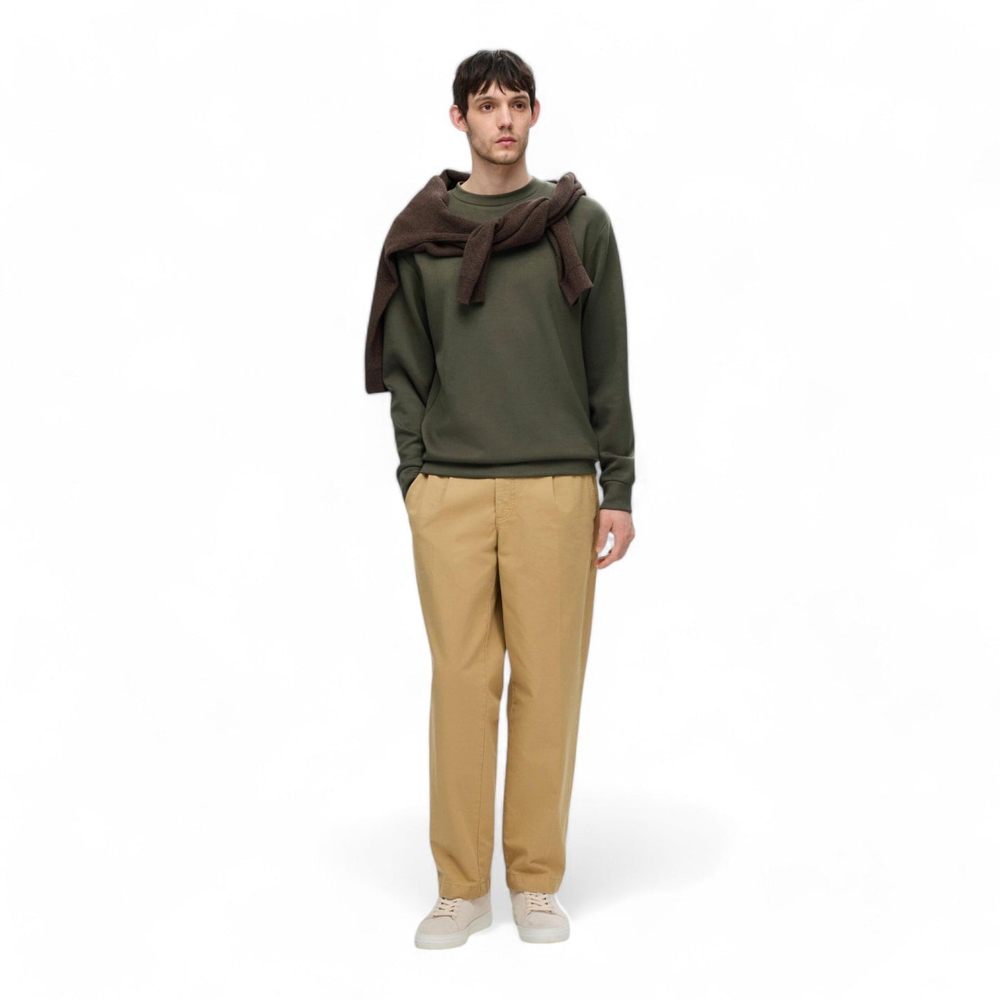 SELECTED HOMME SLHEMANUEL SOFT CREW NECK SWEAT NOOS - Felpe di Selected Homme | Francis Concept