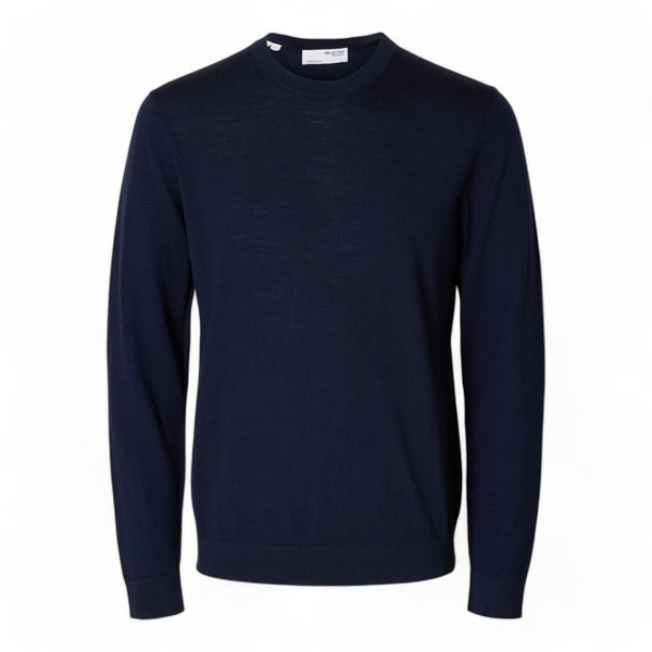 SELECTED HOMME SLHTRAY LS KNIT MERINO CREW NECK NOOS - Maglieria di Selected Homme | Francis Concept