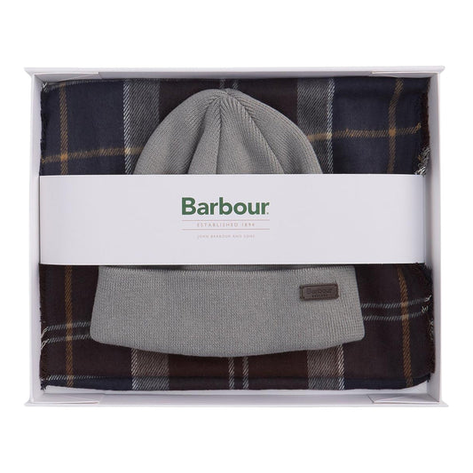 Set Barbour Swinton E Galingale Gift - Tartan Midnight - Gadgets di Barbour | Francis Concept