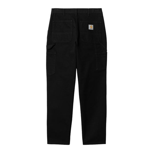 Carhartt Wip Single Knee Pant - Black garment dyed Francis Concept