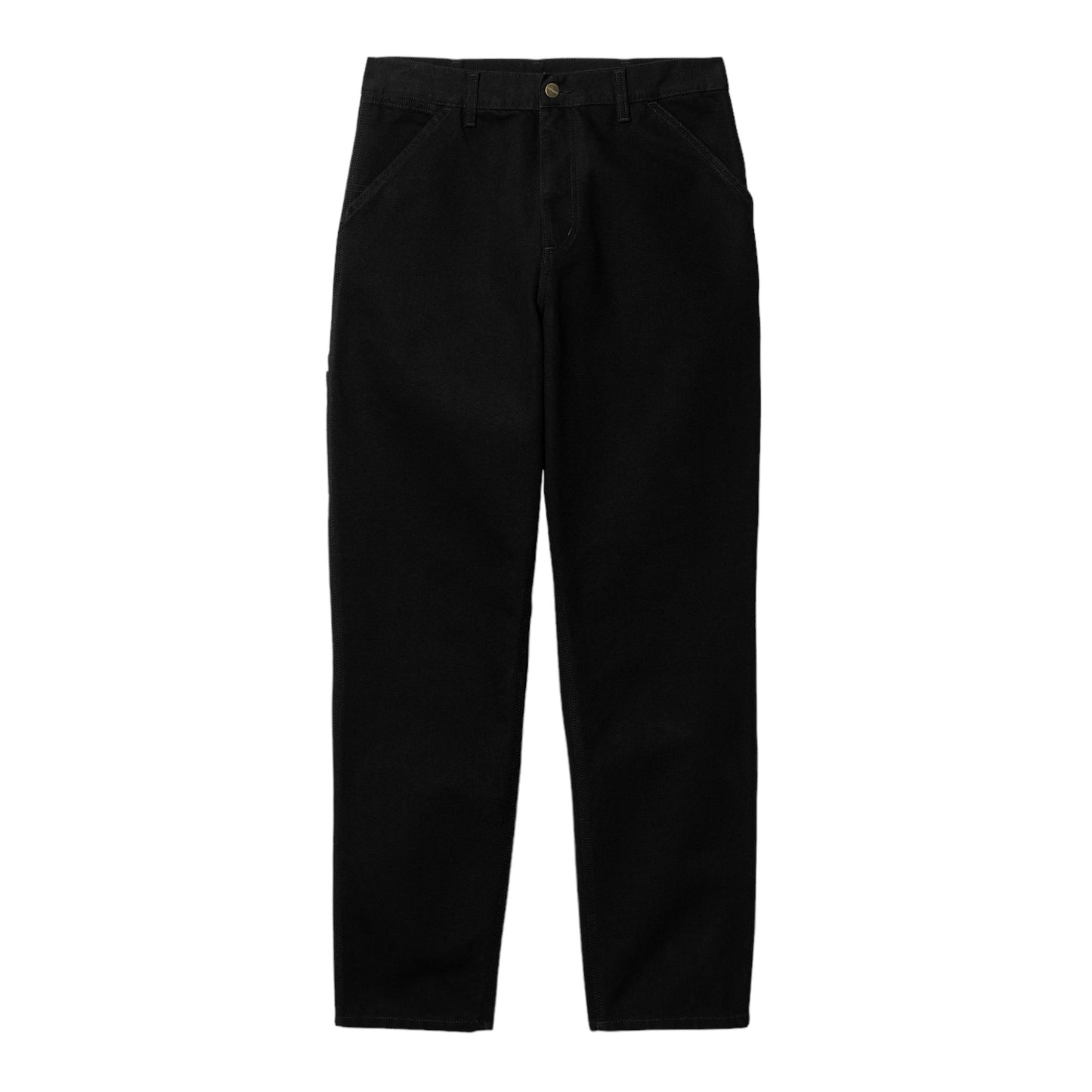 Carhartt Wip Single Knee Pant - Black garment dyed Francis Concept