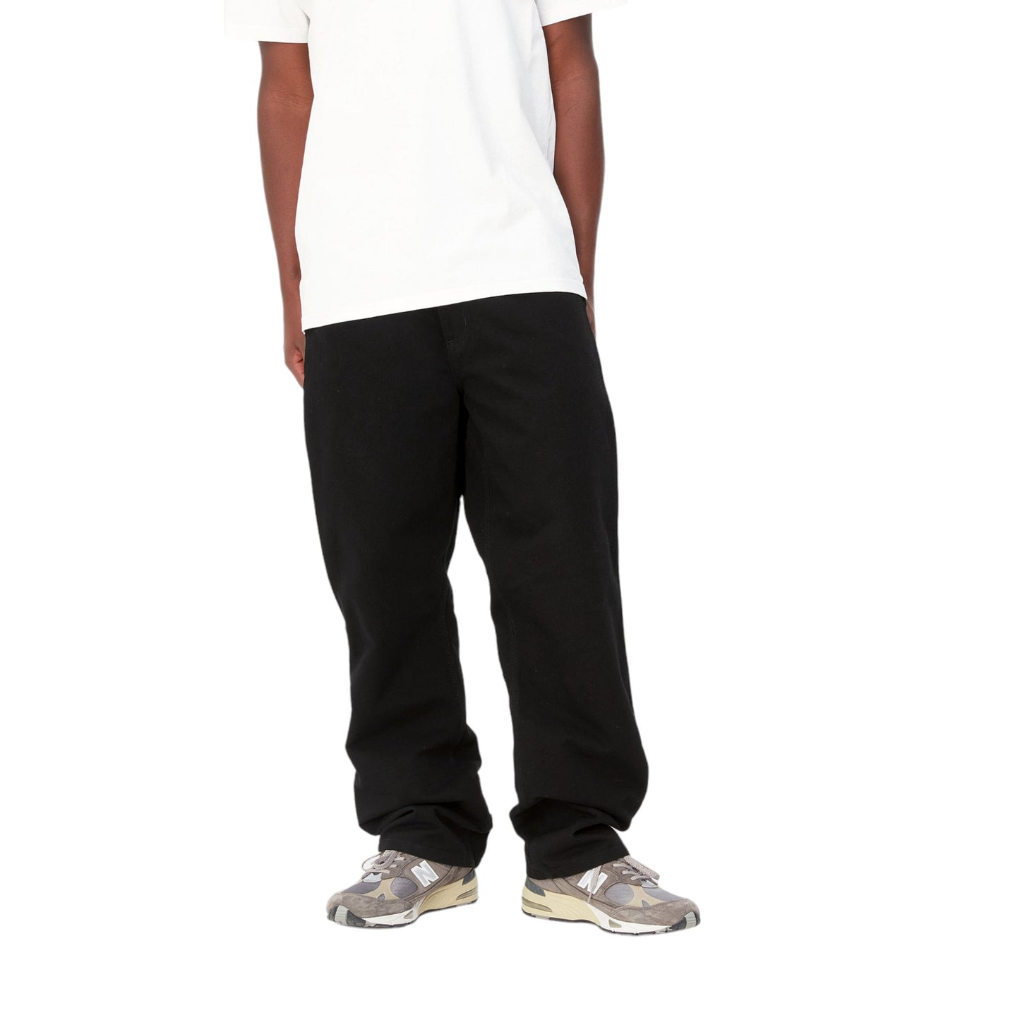 Carhartt Wip Single Knee Pant - Black garment dyed Francis Concept