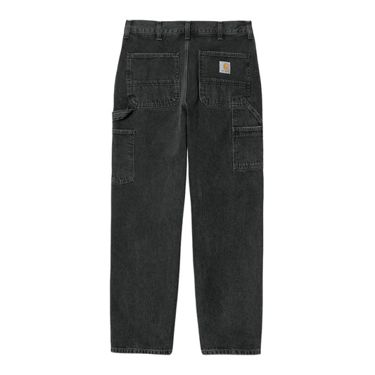 Carhartt Wip Single Knee Pant - Black stone washed Francis Concept