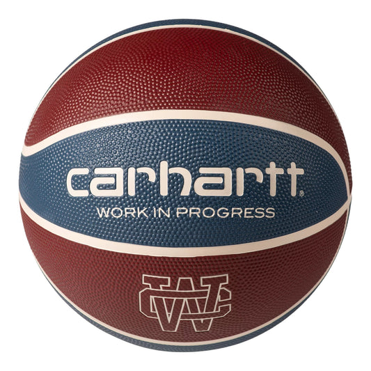 Spalding for Carhartt WIP Basketball Rubber Mulberry, Dusky Blue / Naturel - Gadgets di Carhartt Wip | Francis Concept