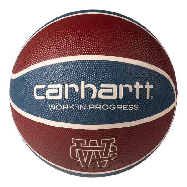 Spalding for Carhartt WIP Basketball Rubber Mulberry, Dusky Blue / Naturel - Gadgets di Carhartt Wip | Francis Concept