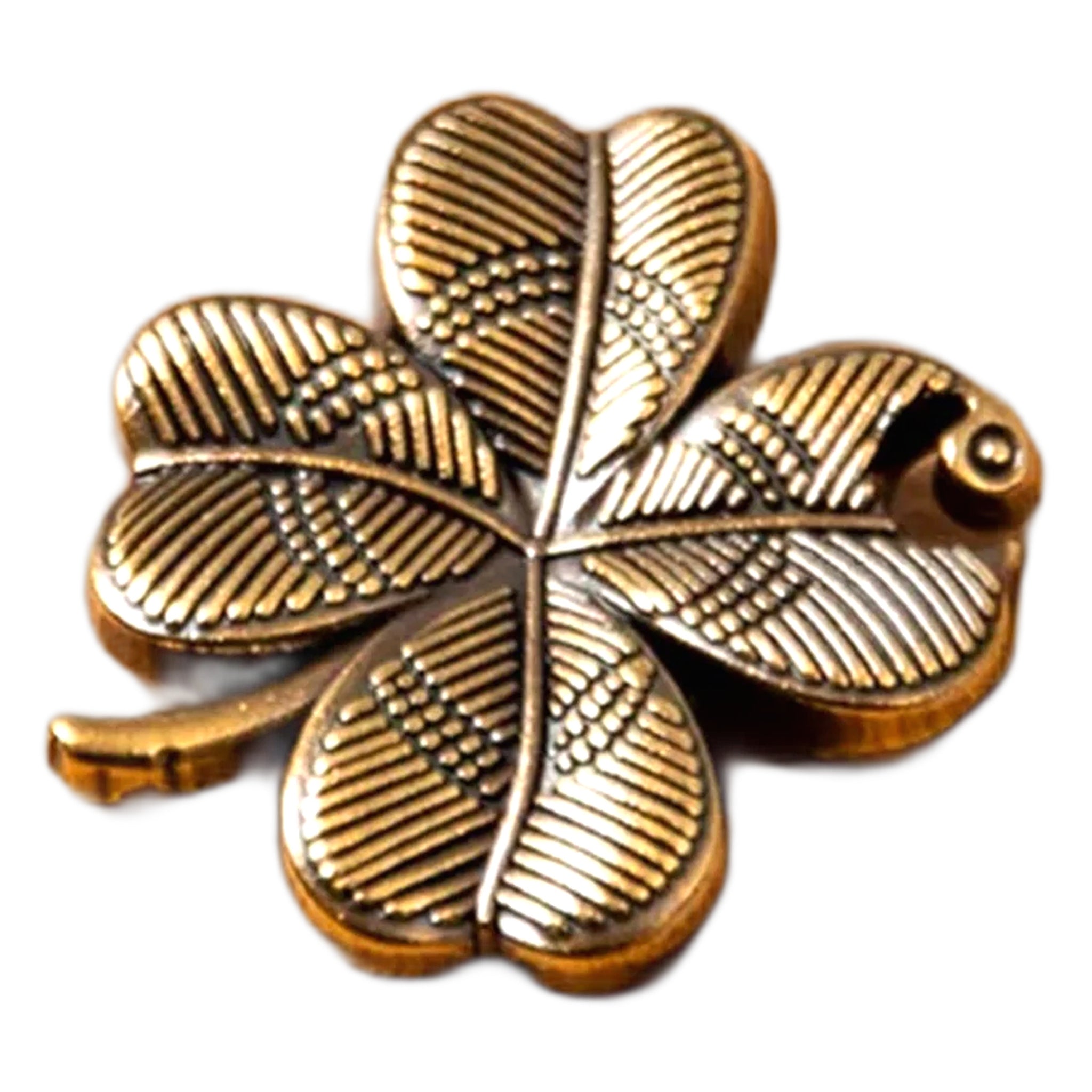 Spilla Carhartt Wip Clover Pin Gold - Gadget di Carhartt Wip | Francis Concept