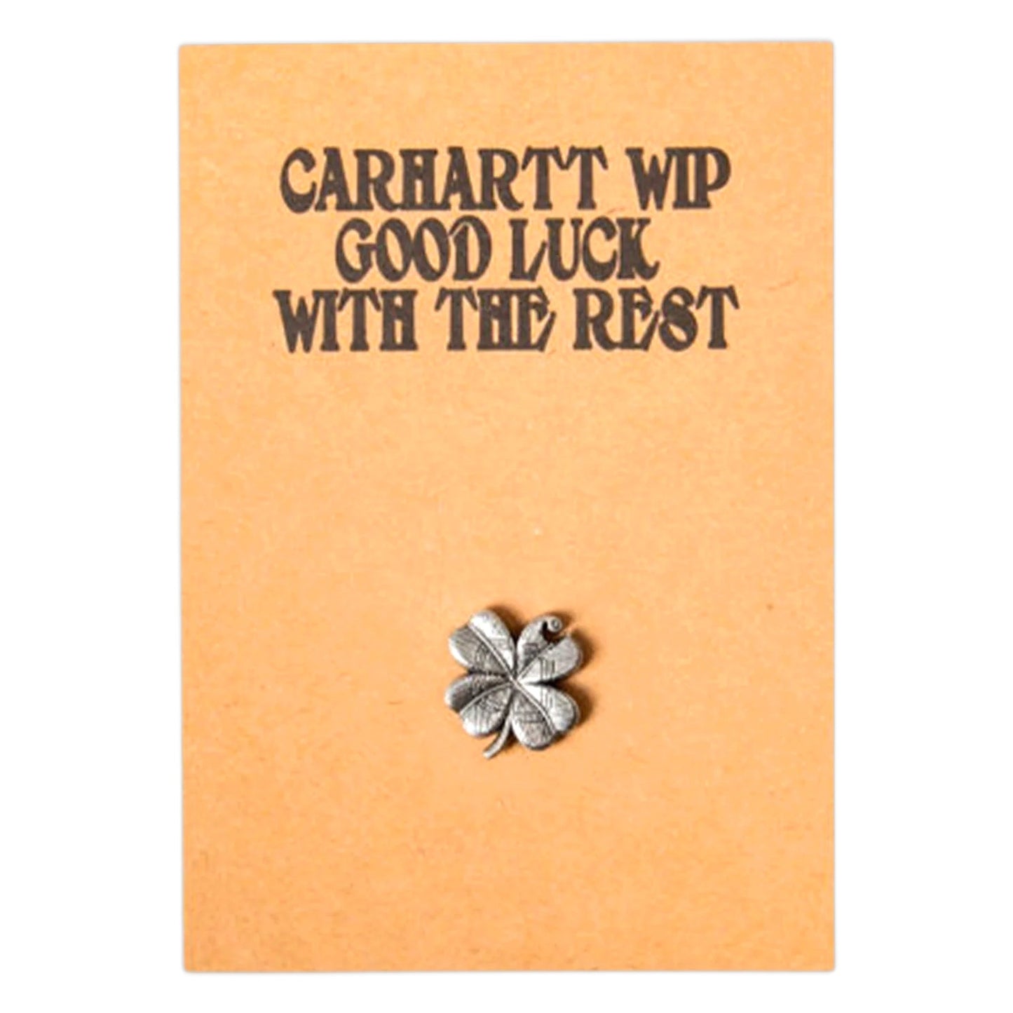 Spilla Carhartt Wip Clover Pin Silver - Gadget di Carhartt Wip | Francis Concept