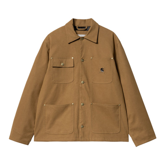 Carhartt Wip Suede Michigan Coat - Hamilton Brown Francis Concept