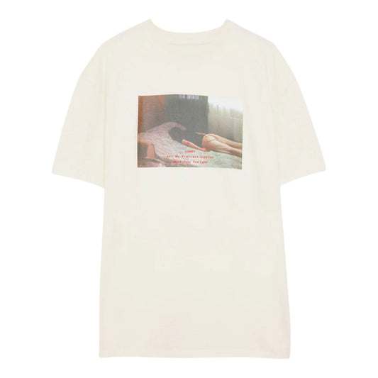 T-Shirt Amish Motivational Club Pigment - Off White - T-Shirt di Amish | Francis Concept
