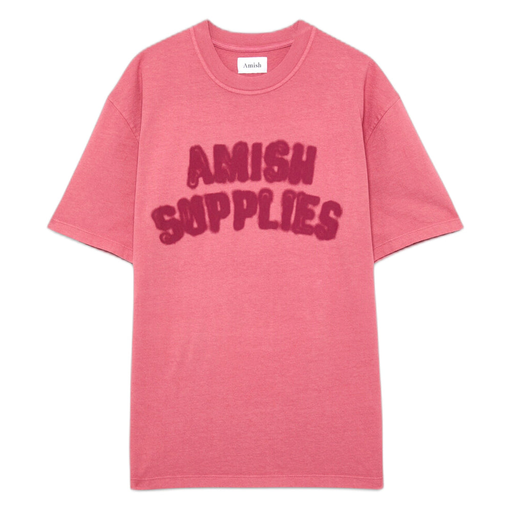 T-Shirt Amish Unisex Jersey logo Shadow - Dusty Rose-Francis Concept