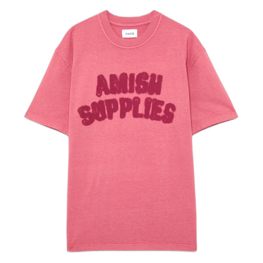 T-Shirt Amish Unisex Jersey logo Shadow - Dusty Rose-Francis Concept