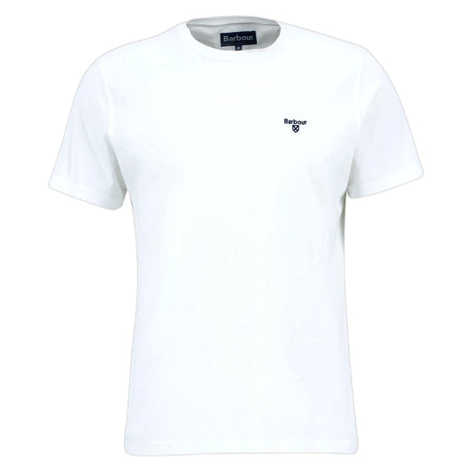 T-Shirt Barbour Essential Sports Tee - Bianco-Francis Concept