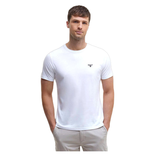 T-Shirt Barbour Essential Sports Tee - Bianco-Francis Concept