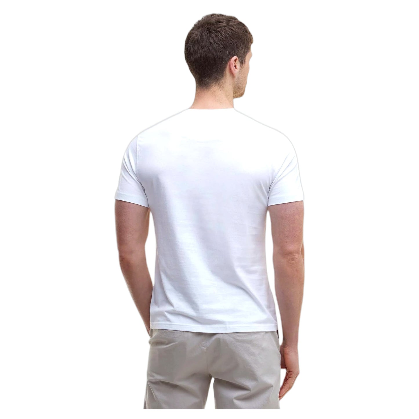 T-Shirt Barbour Essential Sports Tee - Bianco-Francis Concept