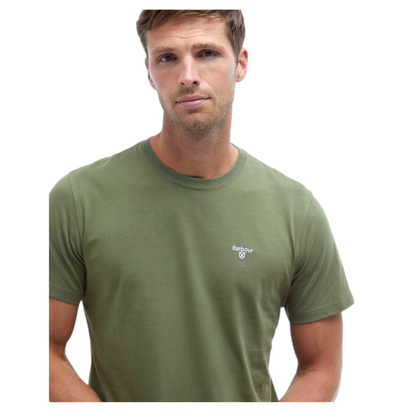 T-Shirt Barbour Essential Sports Tee - Burnt Olive-Francis Concept