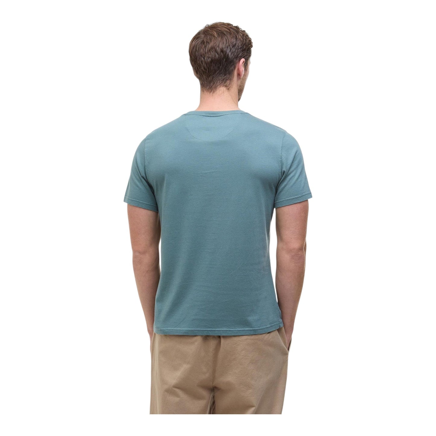 T-Shirt Barbour Tartan Sports - Vintage Teal - T-Shirt di Barbour | Francis Concept