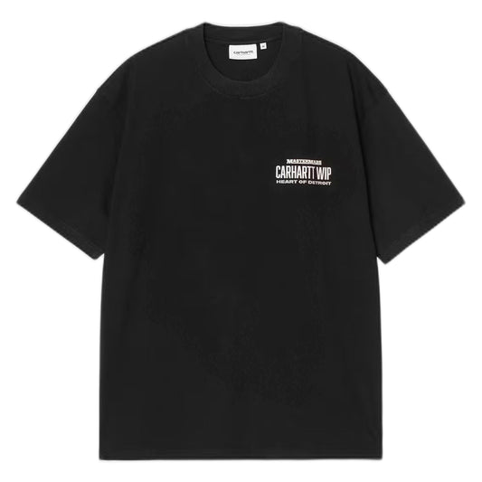 T-Shirt Carhartt Wip S/S Arcan T-Shirt - Black Heavy Stone Wash - T-Shirt di Carhartt Wip | Francis Concept
