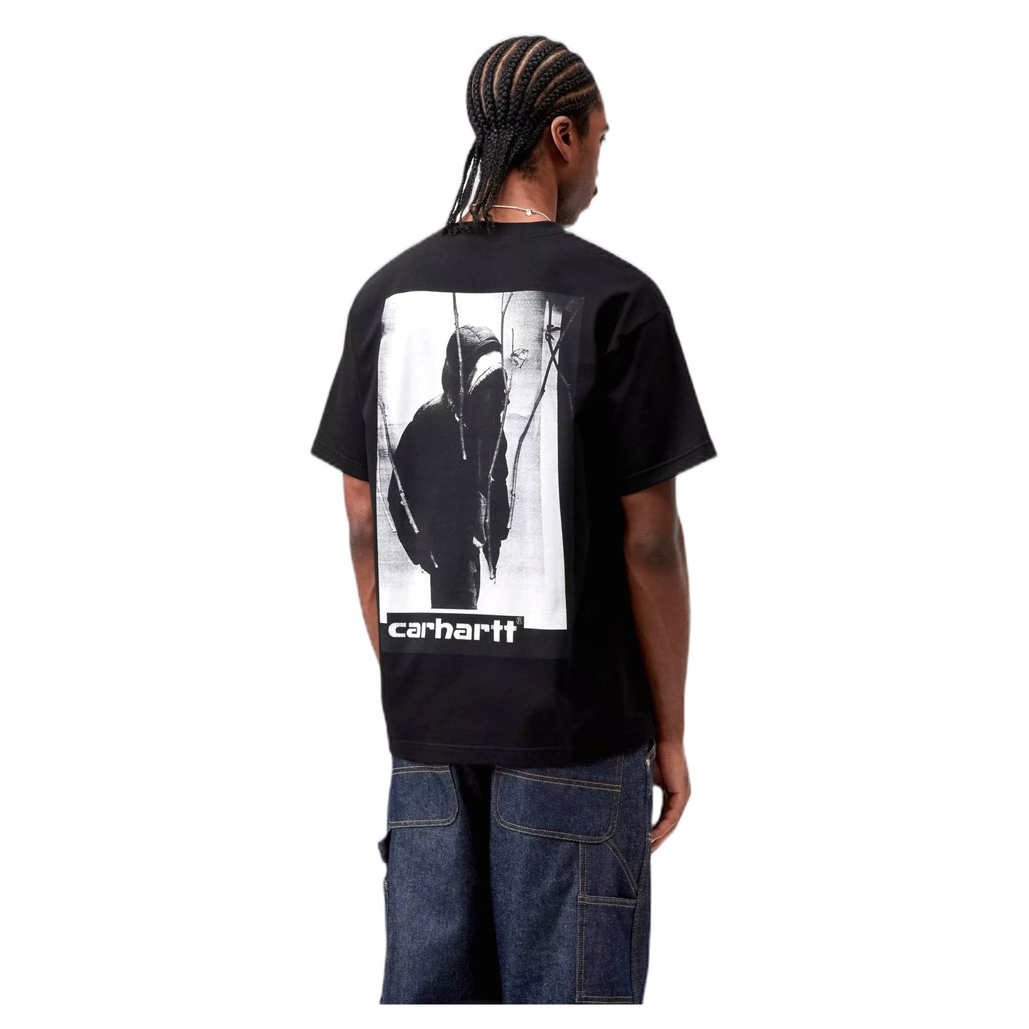 T-Shirt Carhartt Wip S/S Archive Script T-Shirt -Black-Francis Concept
