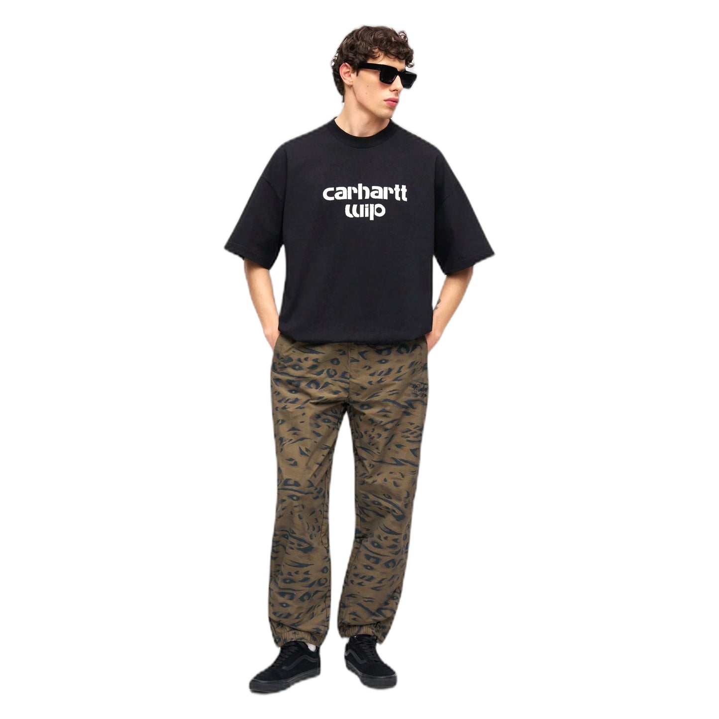 T-Shirt Carhartt Wip S/S Archive T-Shirt - Black-Francis Concept