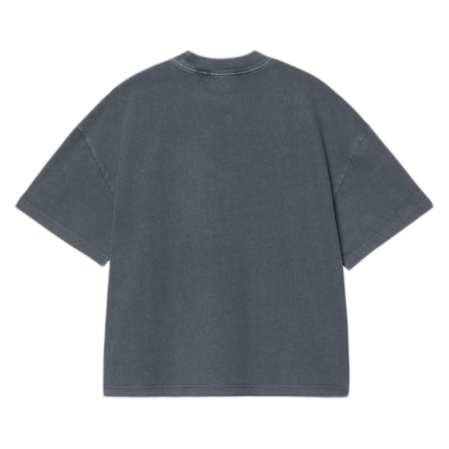 T-Shirt Carhartt Wip S/S Benton T-Shirt  - Carbon garment dyed