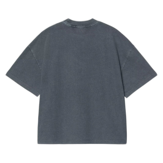 T-Shirt Carhartt Wip S/S Benton T-Shirt  - Carbon garment dyed